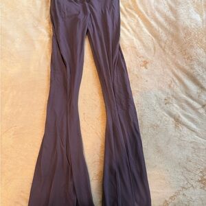 Aerie Women's Brown flared leggings